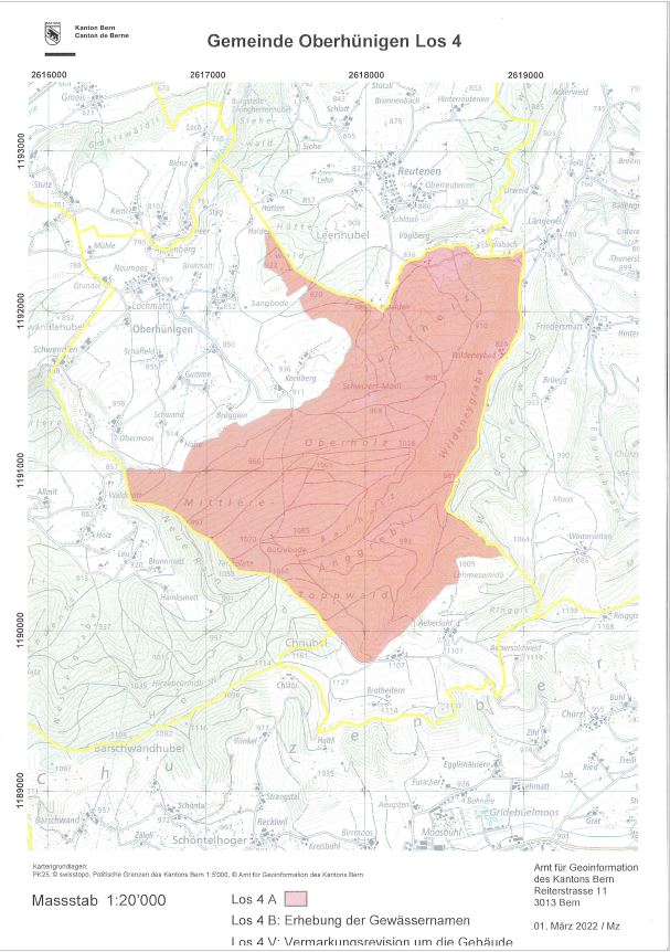 Amtliche Vermessung, Los 4