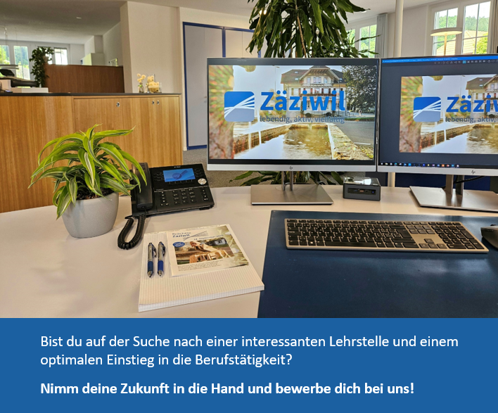 Lehrstelle Kauffrau / Kaufmann EFZ ab August 2026