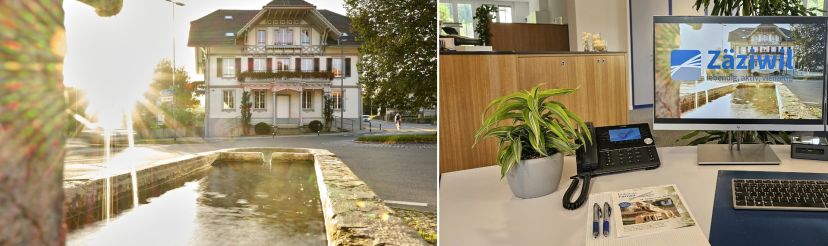 Gemeindehaus und Verwaltung