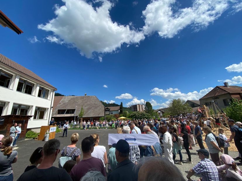 Schulhausfest - offizieller Akt