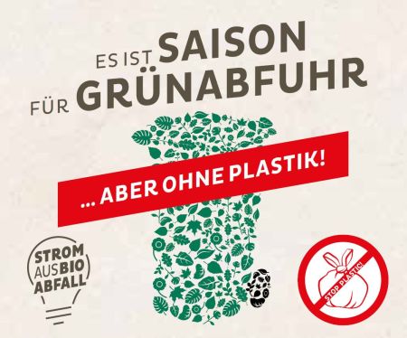 Grünabfuhr - aber ohne Plastik