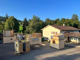 Hüttenprojekt Sekundarstufe 1 der Schule Region Zäziwil