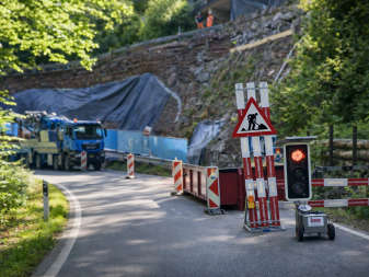 Verkehrseinschränkung Kantonsstrasse Zäziwil - Oberhünigen
