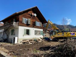 Abbruch Wohnhaus Bahnhofstrasse 7